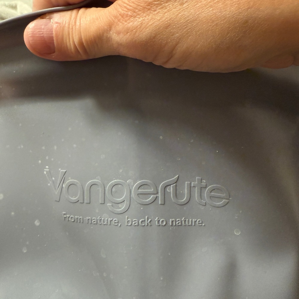 Vangerute Silicone Slow Cooker Liners Oval 2-Piece Set: Red Gray‎ - Picture 4 of 5